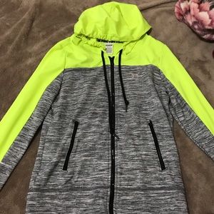 VS PINK ZIP UP SWEATER