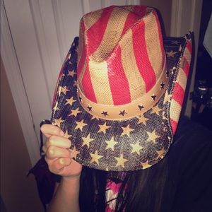 (NWT) Peter Grimm's Blue Justice Cowboy Hat