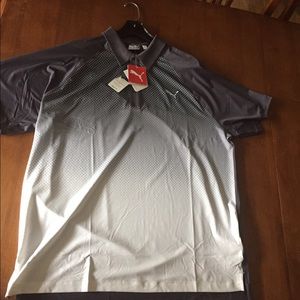 New Puma moisture wicking golf polo