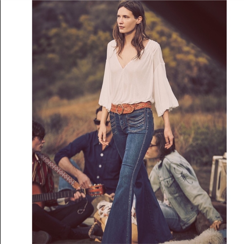 Free people Stella bell bottom flares