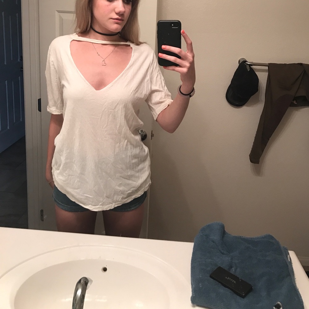 Urban Outfitters Choker, Deep V Neck