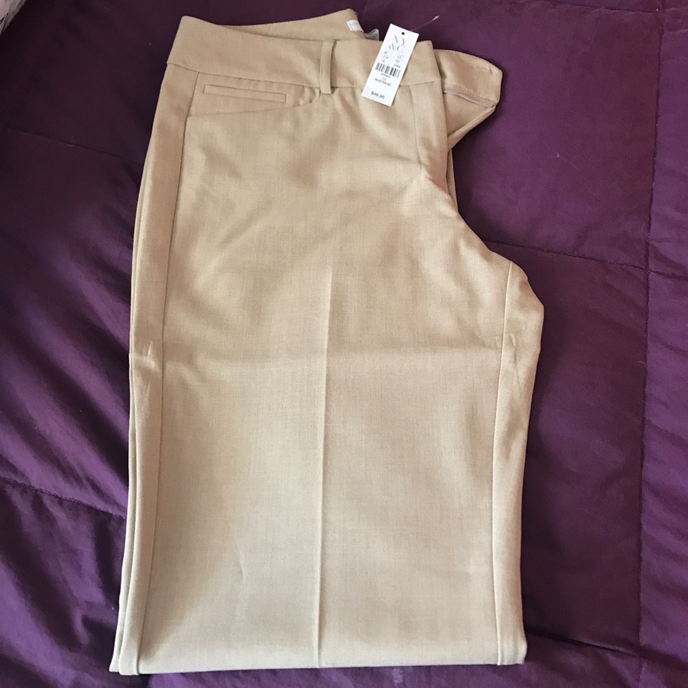 NWT New York and Company Beige Dress Pants