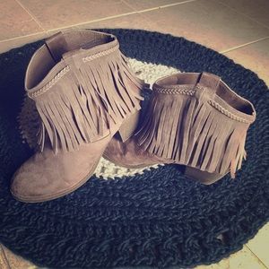 Rock & Candy by Zigi Haleigh Fringe Booties
