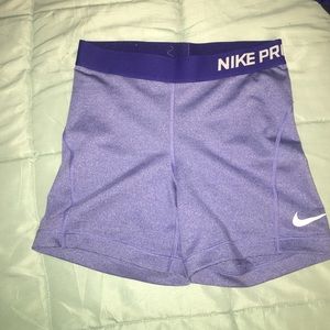 Women's Nike pro shorts