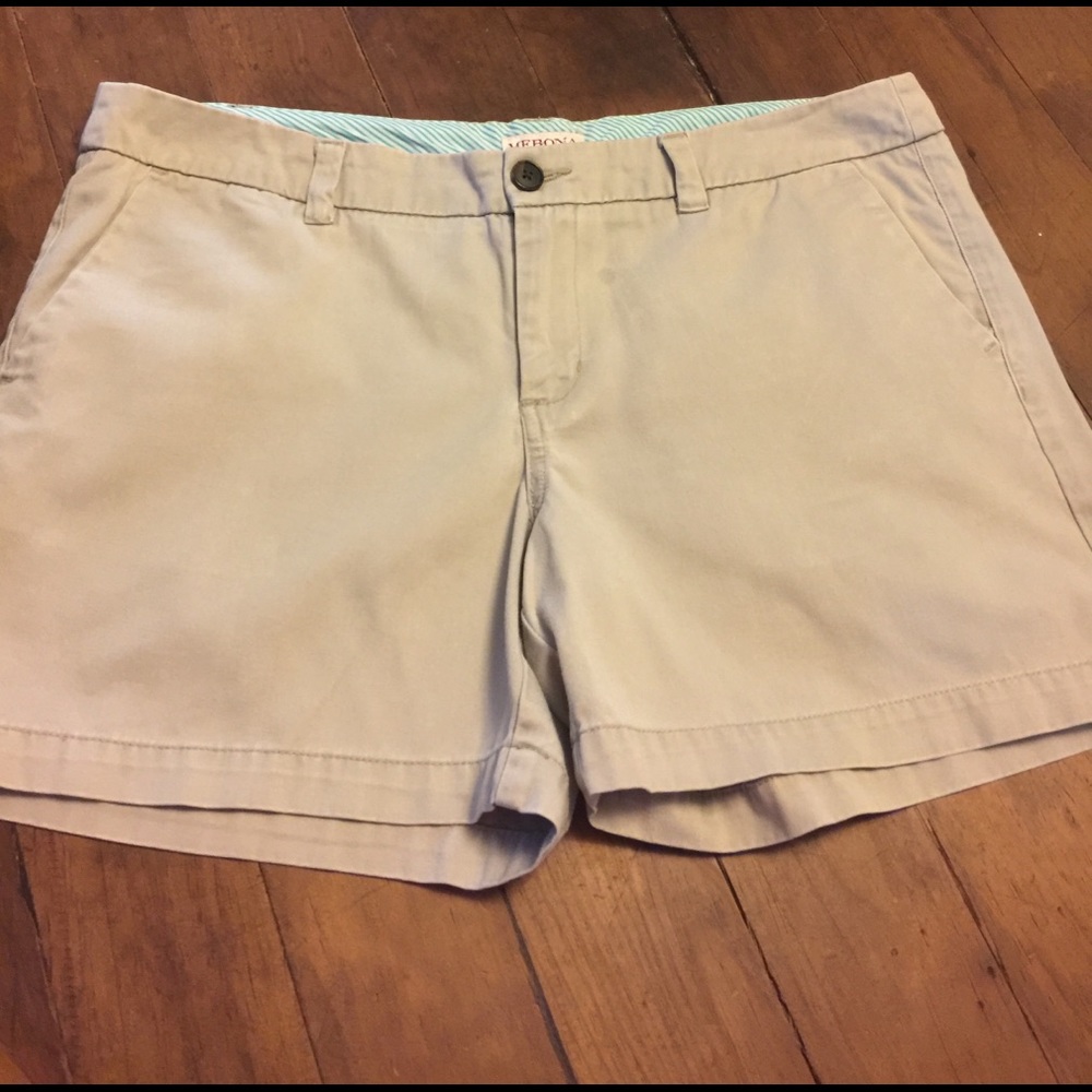 MERONA Khaki CHINO SHORTS 13 1/2"