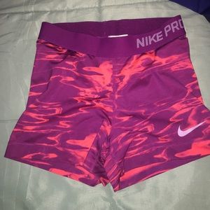 Women's Nike pro shorts
