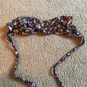 O'Neill strapless bikini top