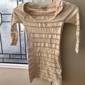 SOLD - Cream free people top