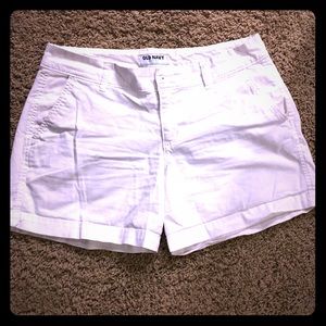 Old Navy White Shorts