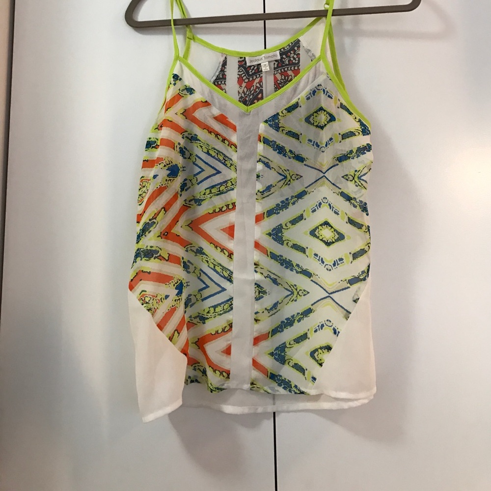 SALE 🎖HP Sheer Flowy blouse