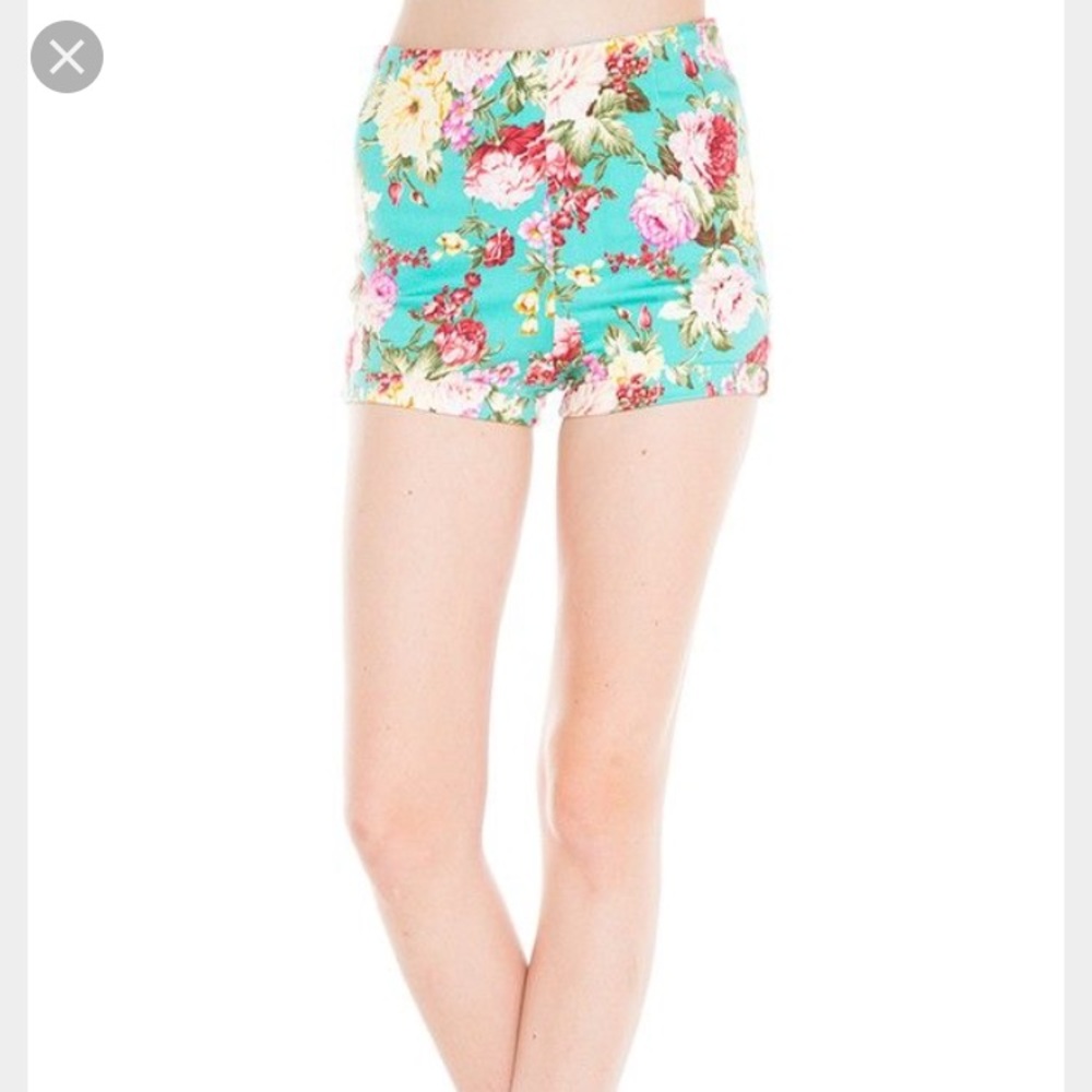 Brandy Melville Floral Shorts