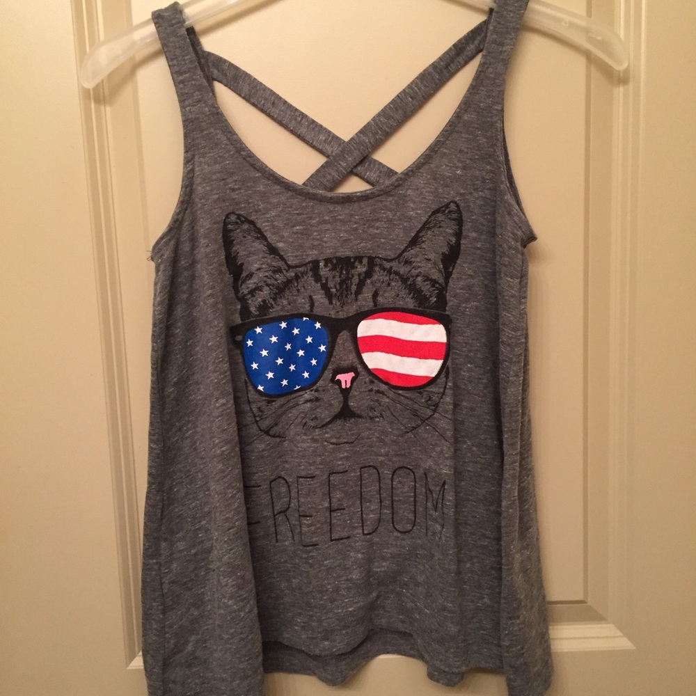 Fun cat tank top!