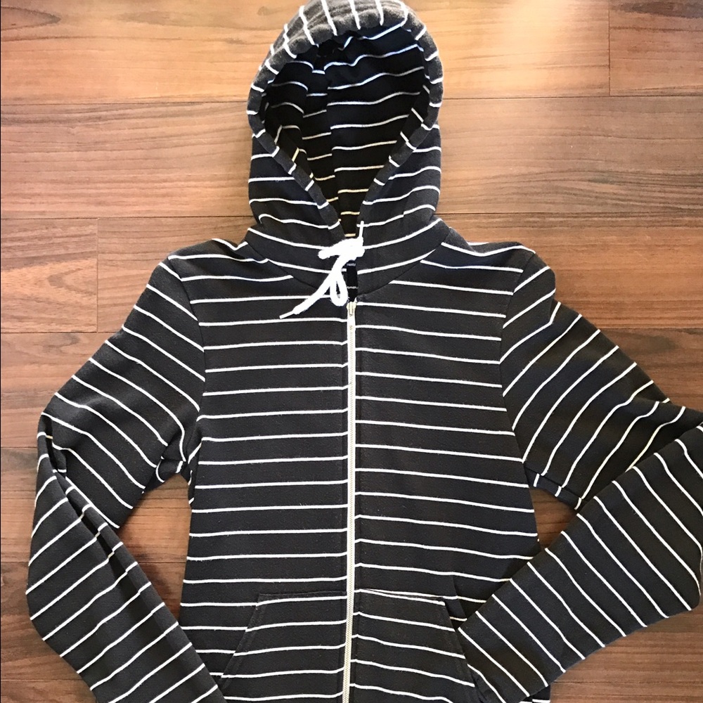 American Apparel zipped hoodie men's Small