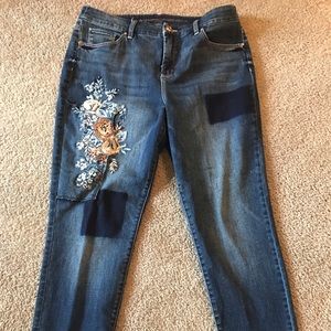 Chico's So Slimming Girlfriend Ankle Jean