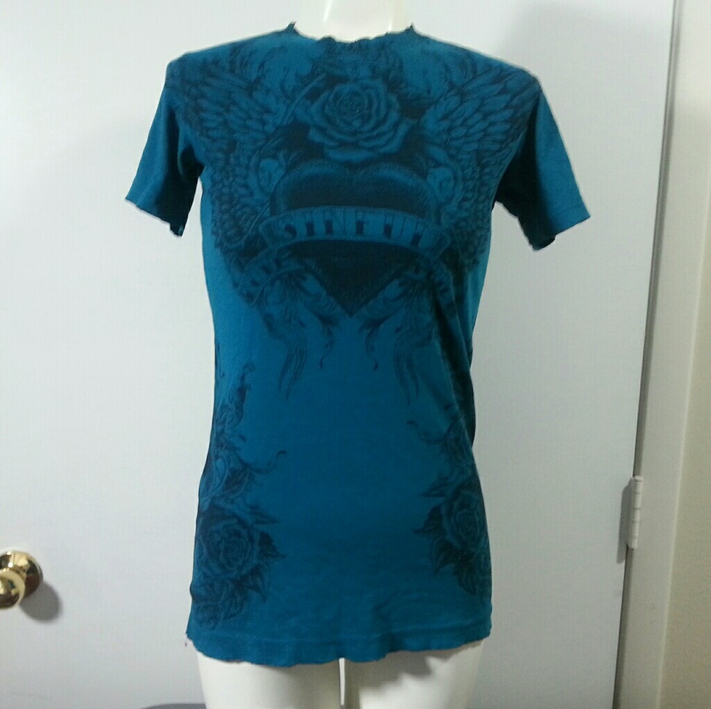 Sinful by Affliction  Women's T shirt Medium