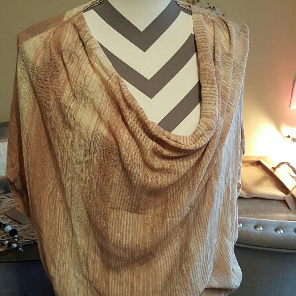 EUC LOFT cowl neck sweater