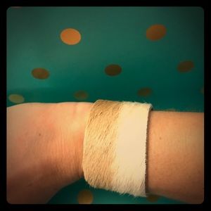 Handmade deer hair bracelet