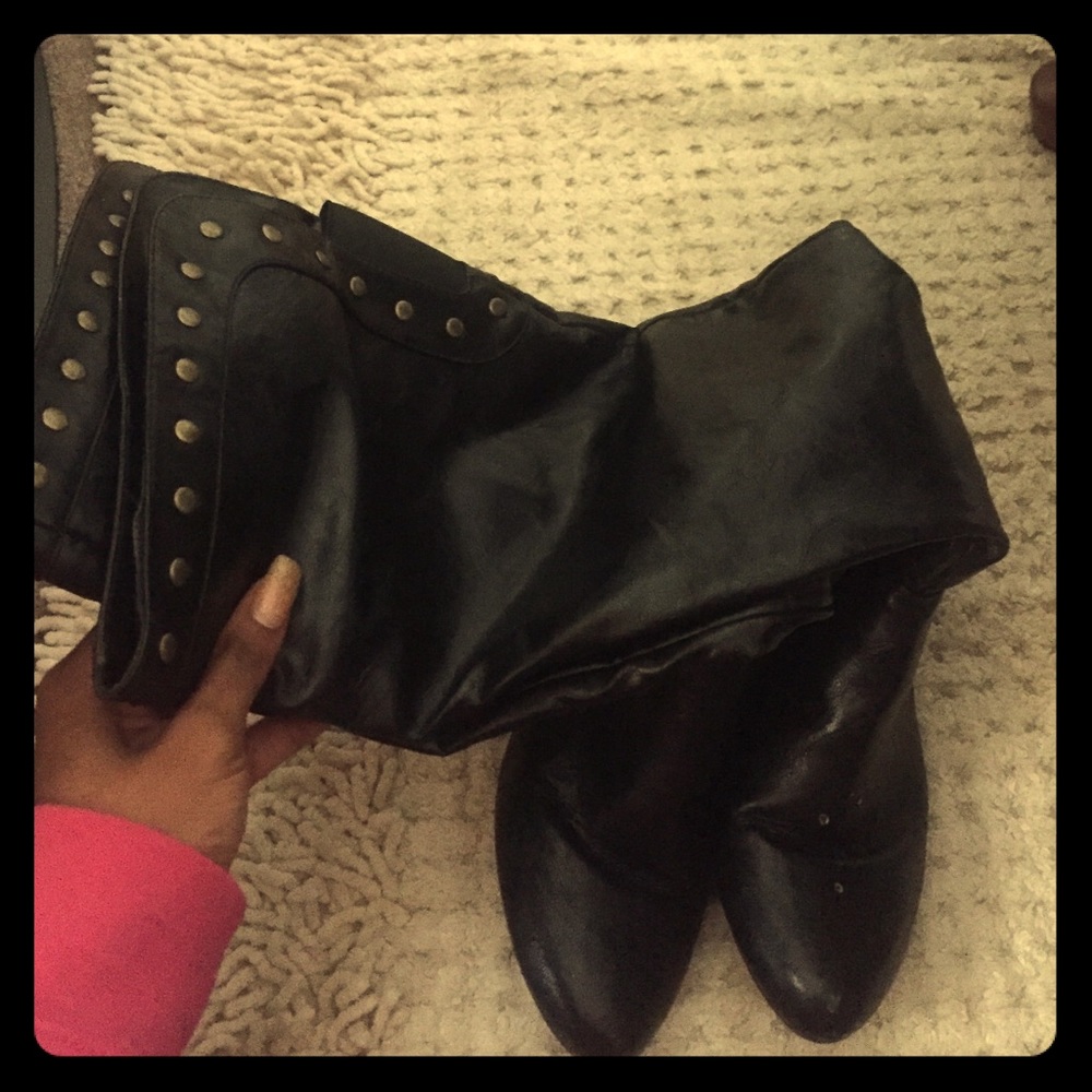 Knee high boots