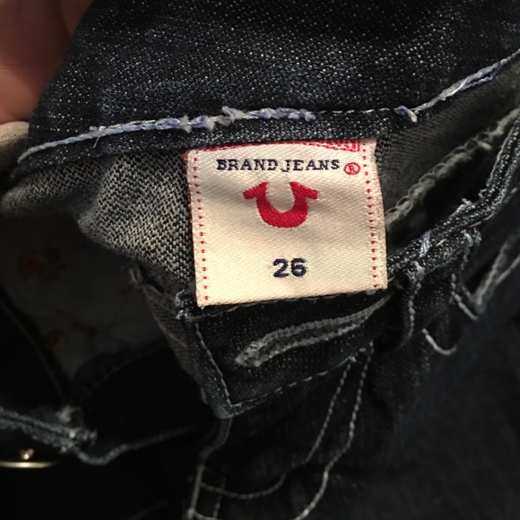 dark blue true religion bootcut jeans - Picture 3 of 5
