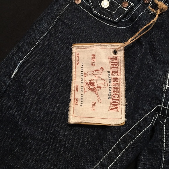 dark blue true religion bootcut jeans - Picture 5 of 5