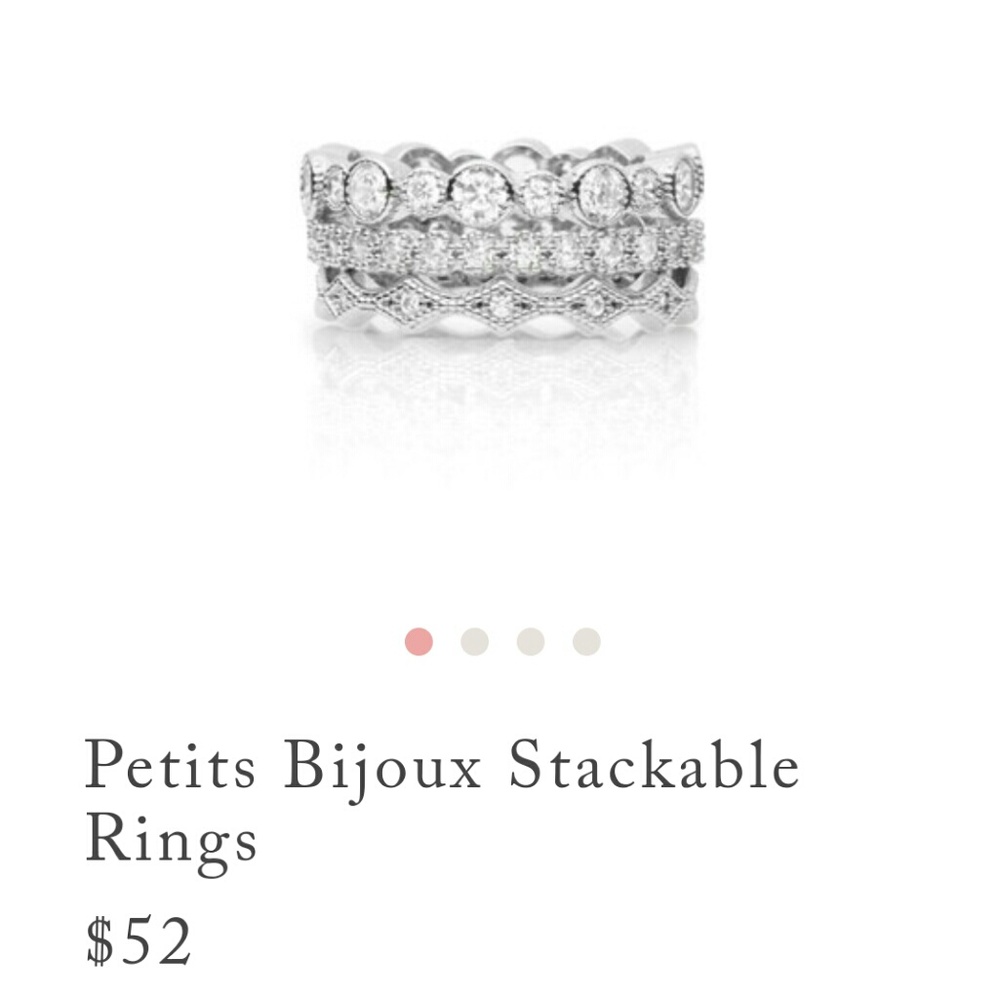 New Petits Bijoux Stackable Rings by Chloe&Isabel