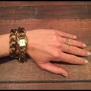 Michael Kors double wrap watch