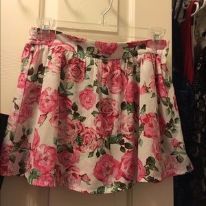 Forever 21 floral skirt