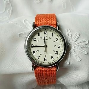 Timex Orange Watch