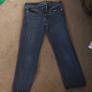 American eagle artist crop stretch capris