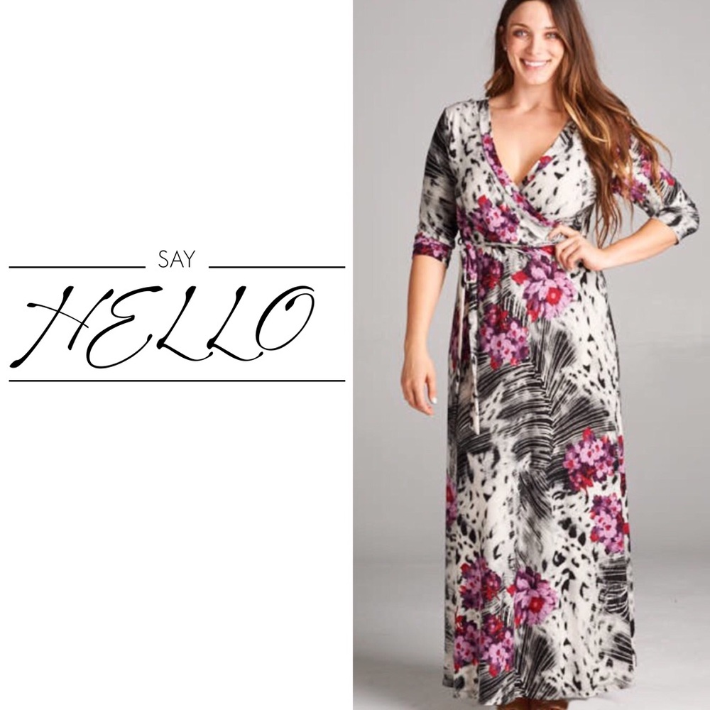 💥HOST PICK 4/13, 5/13💥NEW! 3/4 SLEEVE MAXI!