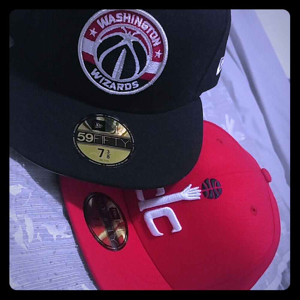 2 Washington Wizards Hats NEW with TAGS!