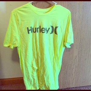 Yellow Hurley Short Sleeve T-Shirt
