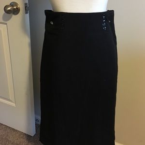 White House Black Market with back slit