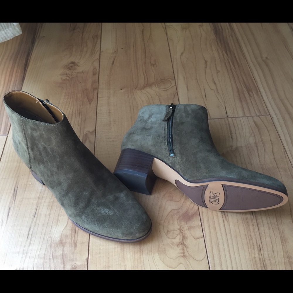 💥1 HOUR NIB Franco Sarto Catina Booties FIRM