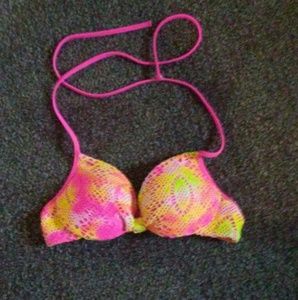 VS PINK push up bikini top
