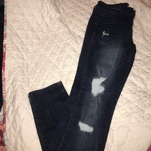 Dark washed jeans