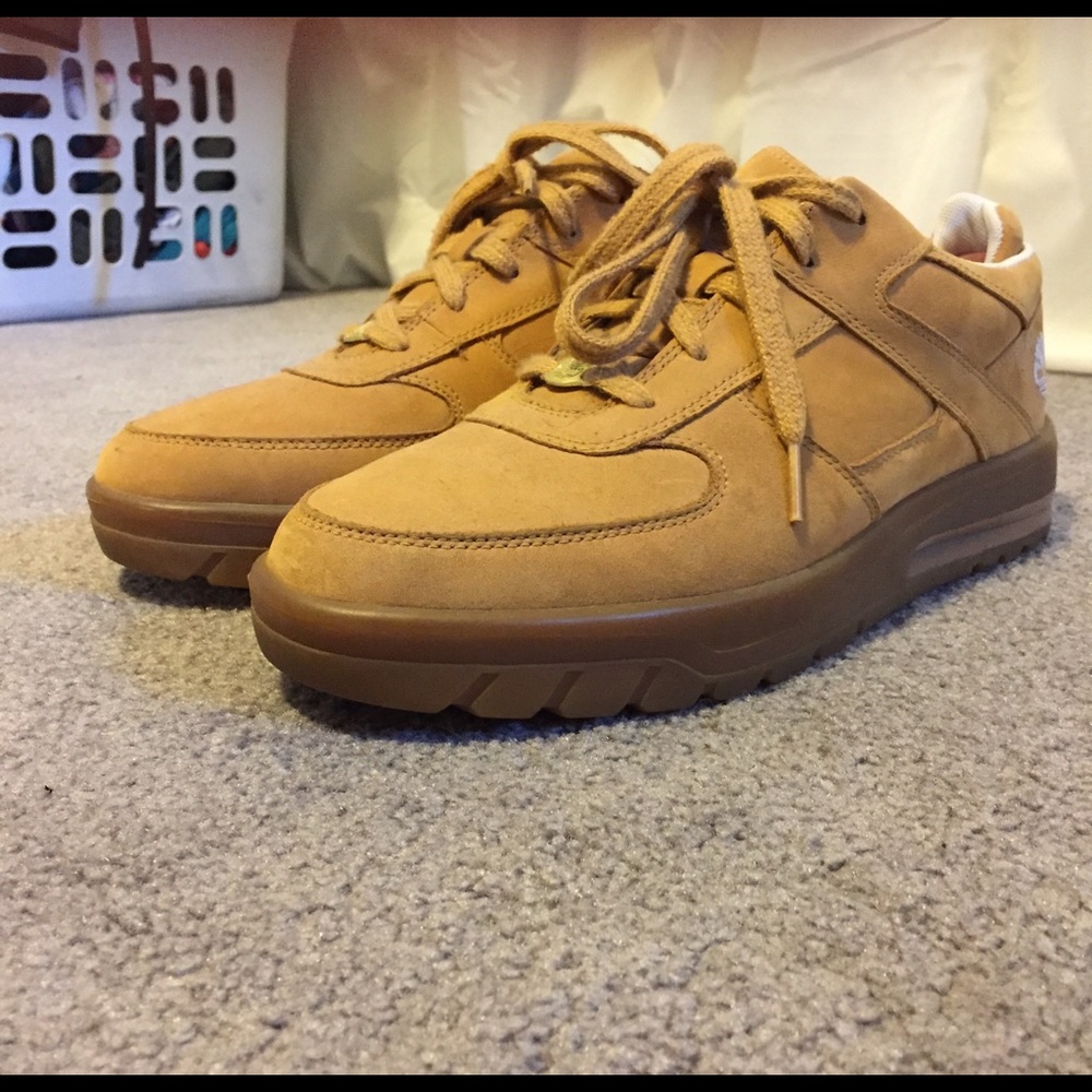 Suede timberlands