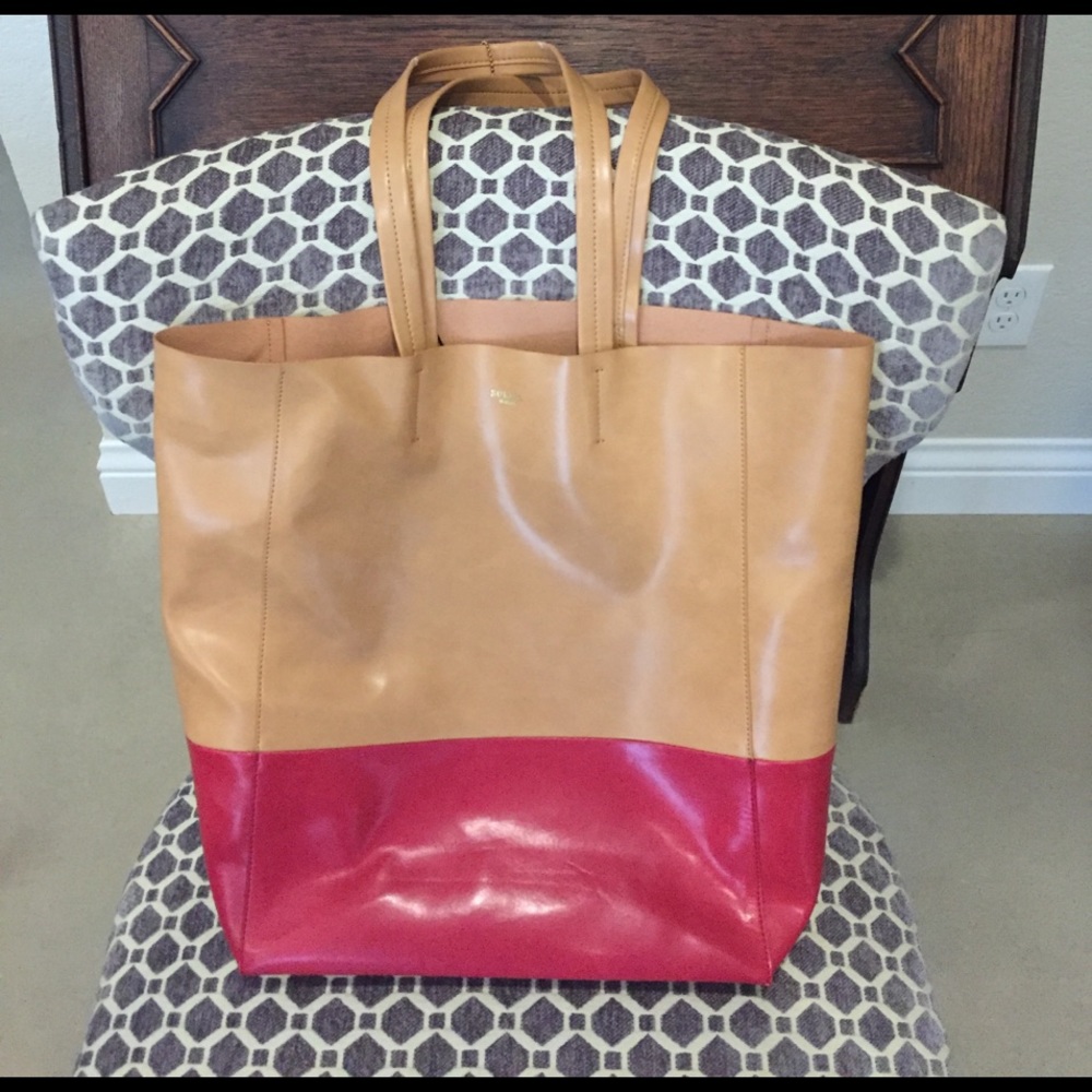 Sorial Carry All 👜 Extra Large in Camel / Cherry