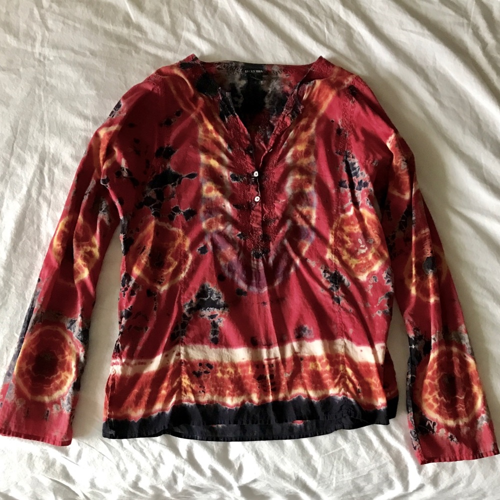 Tie dye tunic