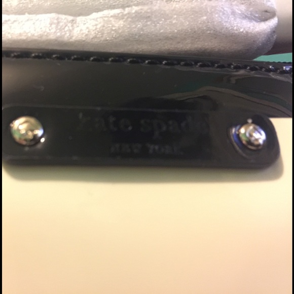 black and white patent leather Kate spade bag - Picture 5 of 8