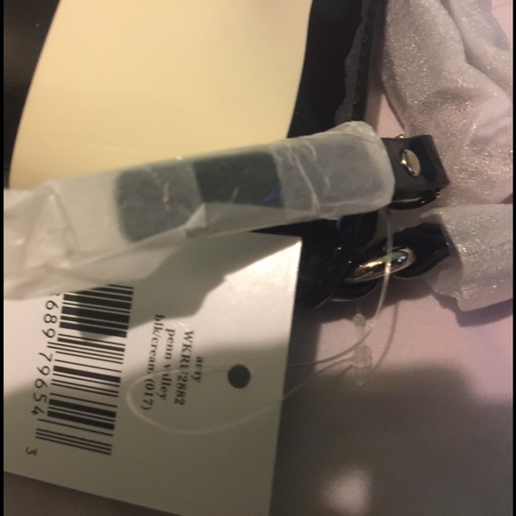 black and white patent leather Kate spade bag - Picture 6 of 8