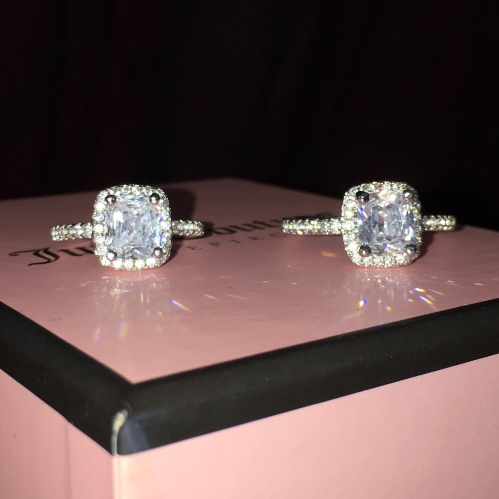 White gold filled with cz