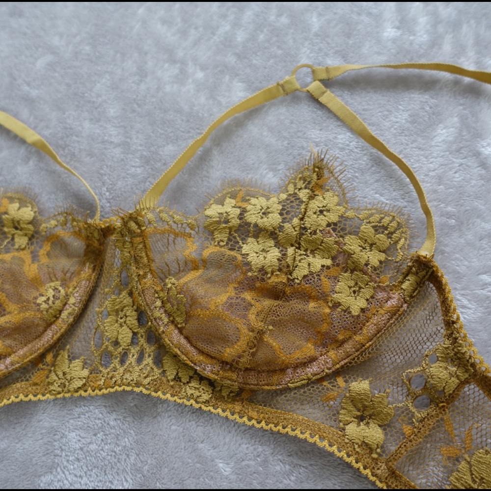 For Love & Lemons Skivvies Honeysuckle Bondage Bra