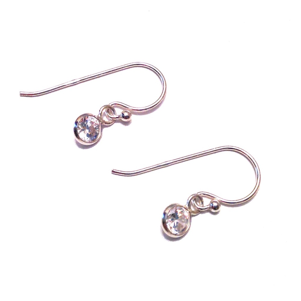 Sterling Silver and Cubic Zirconia