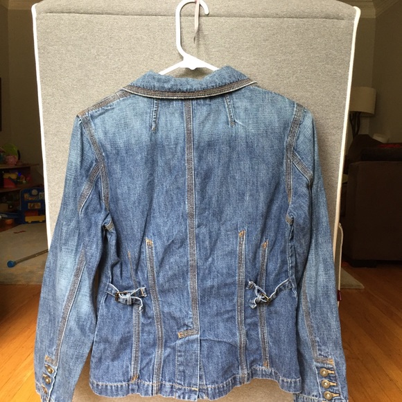 Tommy Hilfiger Jean Jacket. Size medium petite. - Picture 2 of 5
