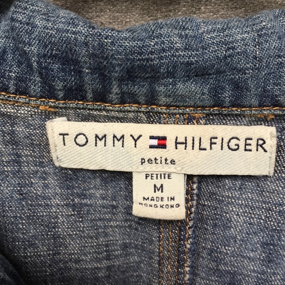 Tommy Hilfiger Jean Jacket. Size medium petite. - Picture 5 of 5