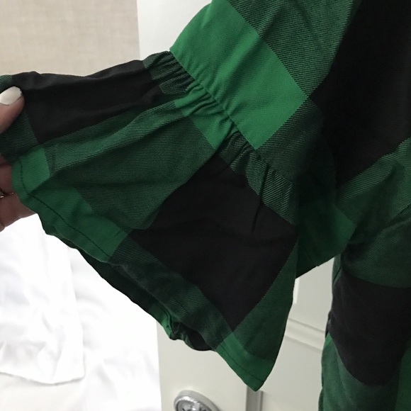 New Plaid Zara Top - Picture 3 of 3