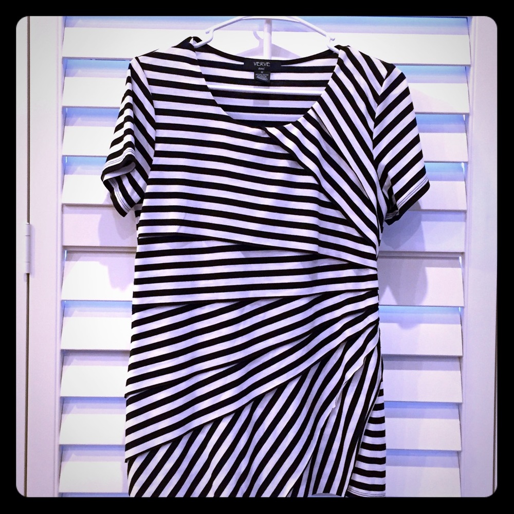 Striped verve top