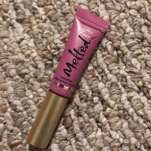 too faced melted lipstick
