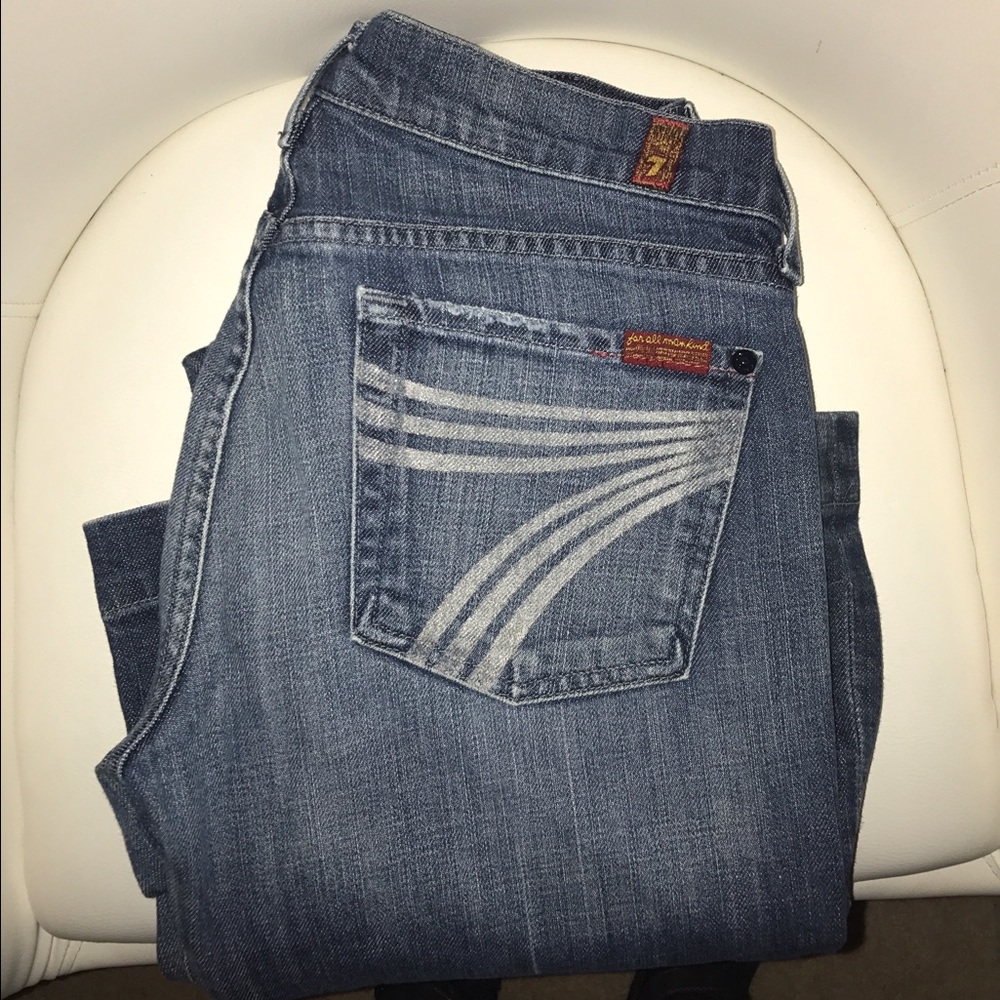 Seven for all mankind dojo flares